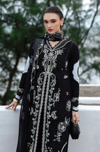 BLUEBERRY EMBROIDERED SUIT