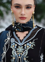 BLUEBERRY EMBROIDERED SUIT