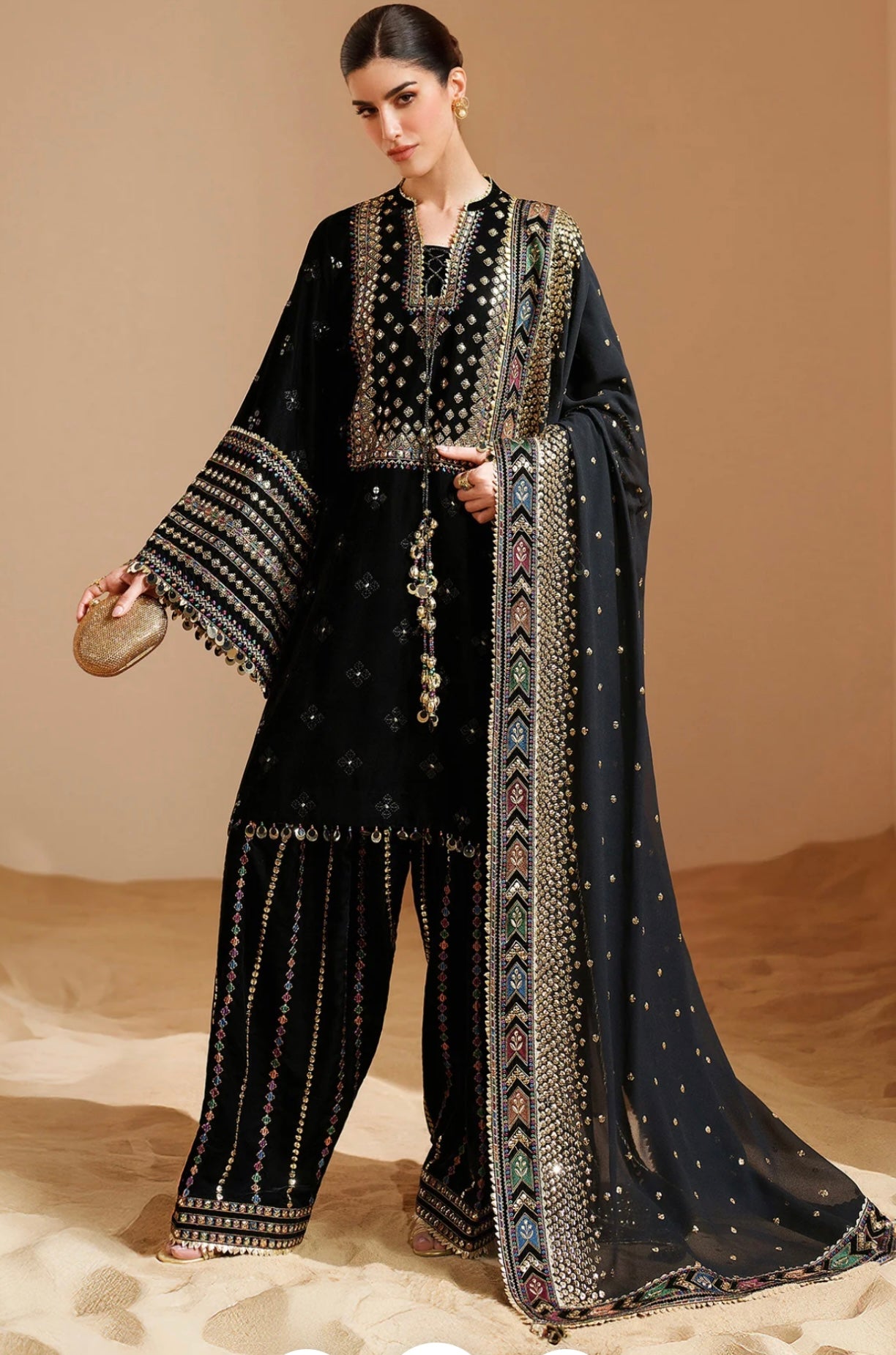 EASTERN STONE FIT DRESS