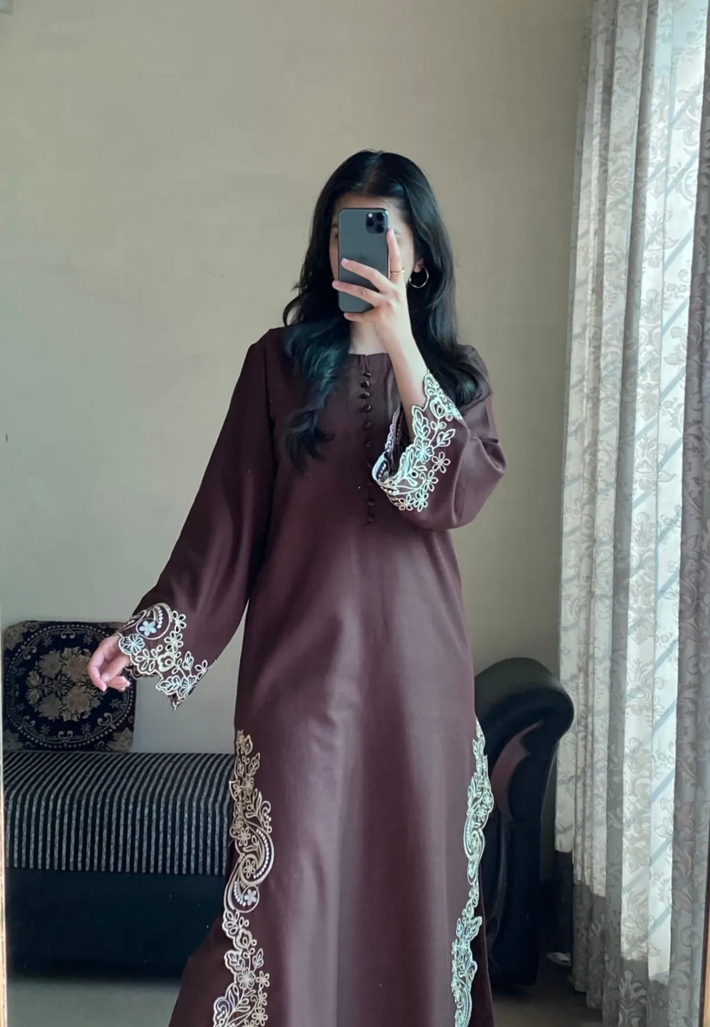 3PCS KHADDAR SUIT BOWN